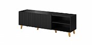 Cama RTV cabinet PAFOS 150x40x52 Black matt