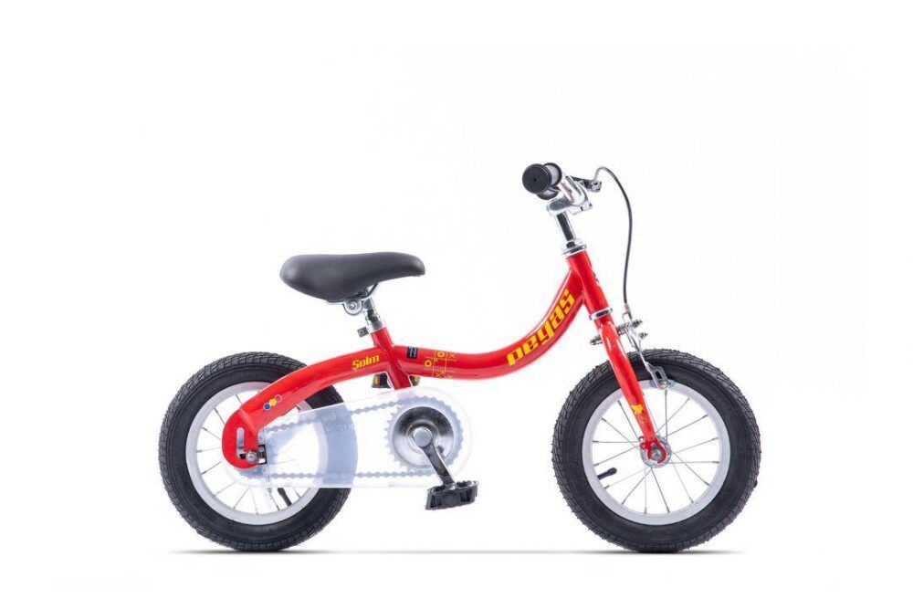 Bicicleta copii SOIM 2in1 12'' ROSU