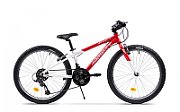 BICICLETA PEGAS MINI DRUMET 24'' ROSU ALB