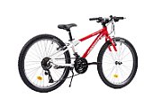 BICICLETA PEGAS MINI DRUMET 24'' ROSU ALB