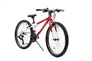 BICICLETA PEGAS MINI DRUMET 24'' ROSU ALB