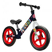 METAL BALANCE BIKE AVENGERS ALBASTRU