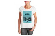 Tricou Pegas barbati, model vehicule comode, rapide, utile sanatatii, marime L, culoare albastru