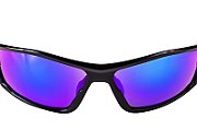 OCHELARI PEGAS, RAMA NEGRU LUCIOS, SUPORT NAS REGLABIL, MATERIAL ADERENT NAS SI URECHI, LENTILE POLICARBONAT INTERSCHIMBABILE, LENTILE FUMURII CU STRAT BLUE REVO, LENTILE FUMURII CU STRAT OGLINDA, TRATAMENT LENTILE ANTIABURIRE, ANTIZGARIERE, HIDROFOB, CAT.