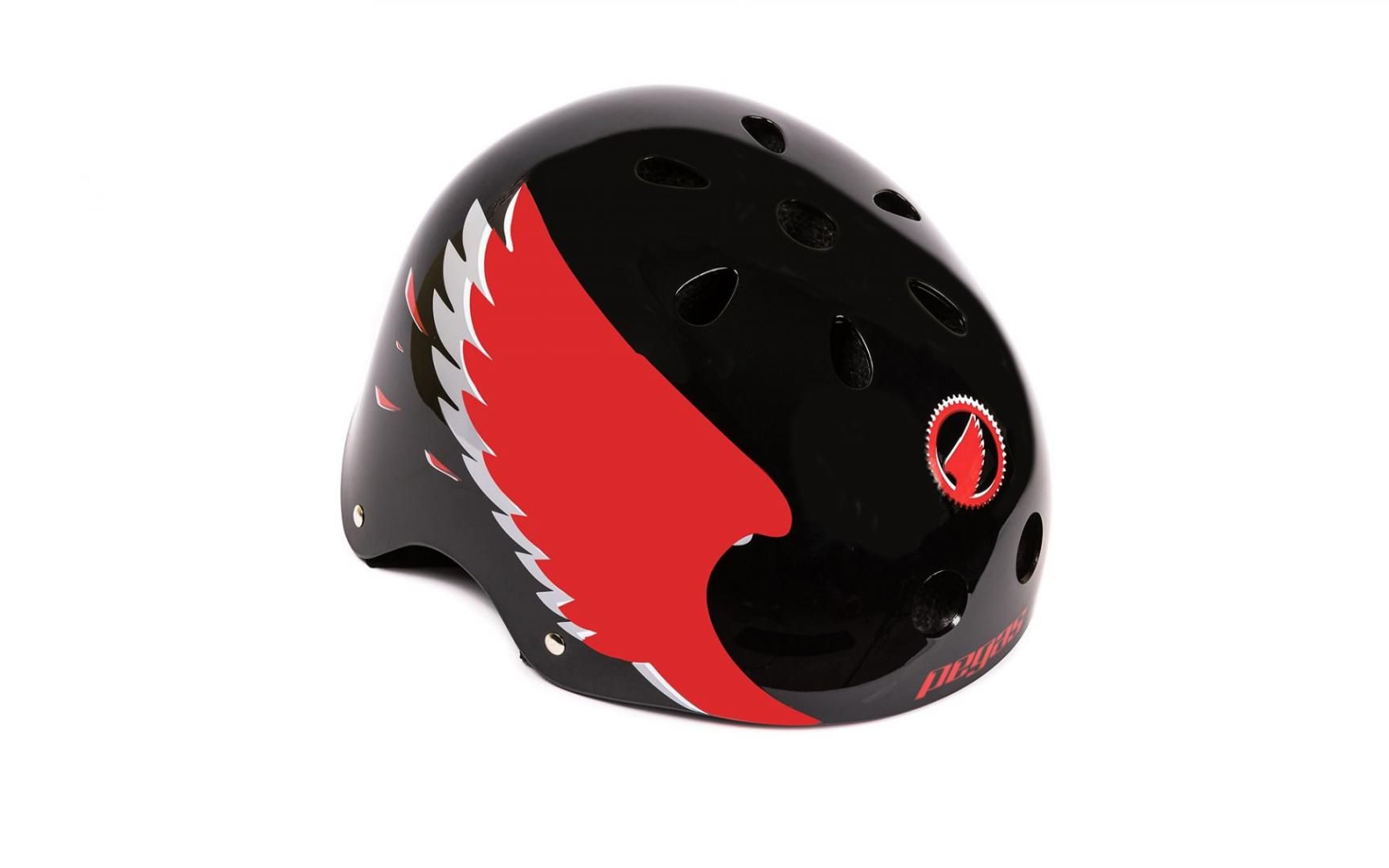 Casca Pegas Robita, material ABS, ventilatie 11 gauri, reglaj circumferinta cap, marime M (57-59), culoare Alb, lucios