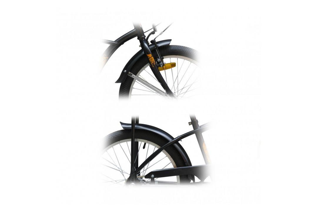 Aparatori Strada Mini 16 +suport, Negru