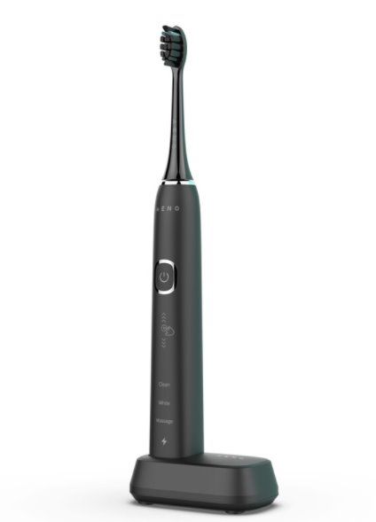 AENO Sonic Electric Toothbrush, DB4: Black, 9 scenarios, with 3D touch, wireless charging, 40000rpm, 37 days without charging, IPX7