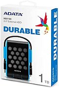 ADATA AHD720-1TU31-CBL External HDD Adata DashDrive HD720 1TB USB3 Albastru, Rezistent la apÄƒ È™i È™ocuri