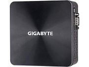 Mini PC Gigabyte BRIX BRi3H-10110, Intel Core i3-10110U (2C / 4T, 2.10 - 4.10 GHz, 25 W), 2x DDR4 SODIMM, 1x SATA, 1x NVMe, Intel UHD Graphics, Adaptor extern 19V 90W, Gri, negru