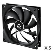 Ventilator ARCTIC ACFAN00250A ,120 x 120 x 25 mm ,230 - 1350 RPM ,Negru 