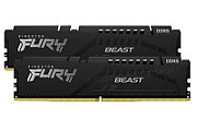 Memorie Kingston FURY Beast 64 GB DDR4 3600 MHz CL18, kit 2 x 32 GB, XMP 2.0, Negru