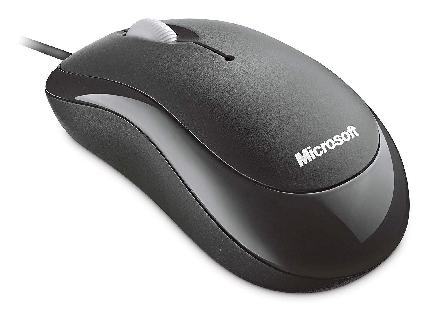 MICROSOFT 4YH-00007 Basic Opticall Mouse for Bsnss PS2/USB EMEA Hdwr For Bsnss Black