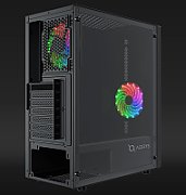 Carcasa Aqirys Mizar Midi Tower Black RGB