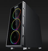 Carcasa Aqirys Antares Midi Tower Black  RGB