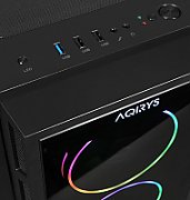 Carcasa Aqirys Antares Midi Tower Black  RGB
