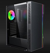 Carcasa Aqirys Electra Midi Tower Black  RGB