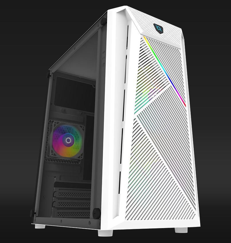 Carcasa Aqirys Bellatrix PRO Mini Tower White