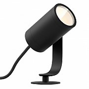 Apply LED outdoor lighting Philips Splay, with motion sensor IR, 12W, 1100 lm,warm light temperature (2700K), IP44, Anthracite