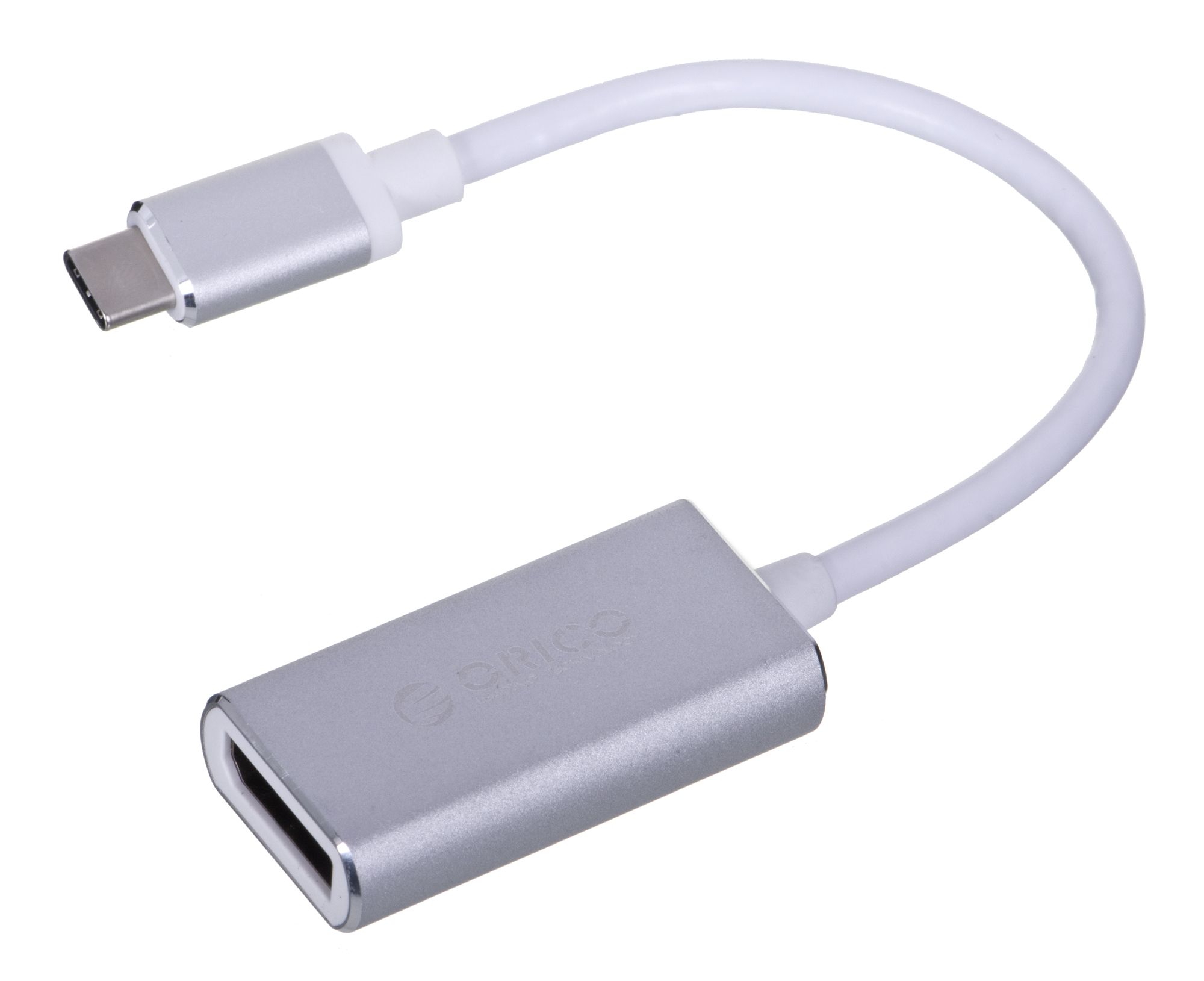 ORICO ADAPTER USB-C - DISPLAYPORT, 4K@60HZ, ALU