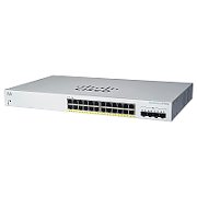 Switch Cisco CBS220-24FP-4G-EU, 24 porturi 10/100/1000 Mbps