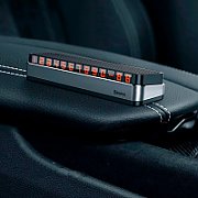 SUPORT numar de telefon parbriz Baseus, functie de inchidere si deschidere prin apasare, sase seturi de numere incluse, gri  ACNUM-B0G  - 6953156293861