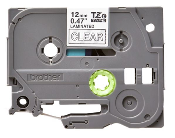 24 MM BLACK ON WHITE TAPE NONLAMINATED