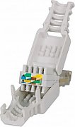 CUPLA RJ-45 LOGILINK pt. cablu FTP, Cat5e, RJ-45 (M) x 2, ecranat, metal, 1 buc,  NP0031 