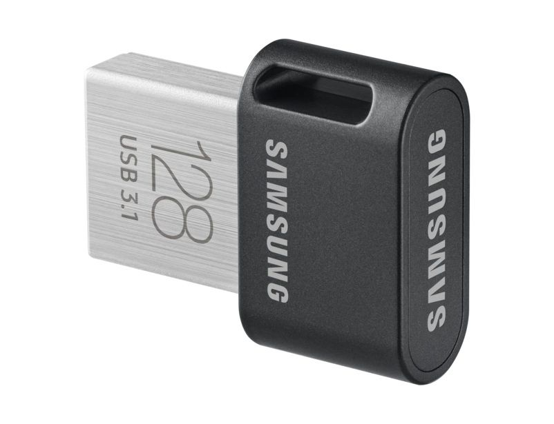 MEMORIE USB SAMSUNG 128 GB, USB 3.1, profil mic, carcasa plastic, negru,  MUF-128AB/APC  (include TV 0.03 lei)