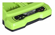 24V Ładowarka 2A dual slot GREENWORKS G24X2UC2 - 2931907