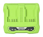 24V Ładowarka 2A dual slot GREENWORKS G24X2UC2 - 2931907