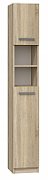 Topeshop MARBELA SONOMA bathroom storage cabinet Oak