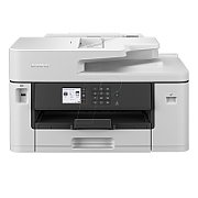 Imprimanta multifunctionala inkjet color Brother MFC-J5345DW, A3, duplex, ADF, USB 2.0, Wi-Fi, 28 ppm negru, 28 ppm color