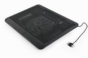STAND GEMBIRD notebook 15 , sita metal, fan 12cm, LED light, black, ''NBS-1F15-04 