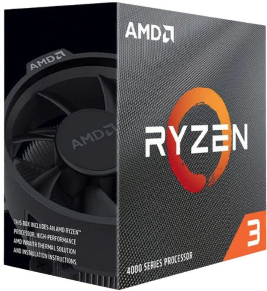 Procesor AMD Ryzen 3 4100, 4C / 8T, 3.80 - 4.00 GHz, 6 MB cache, 65 W, Box