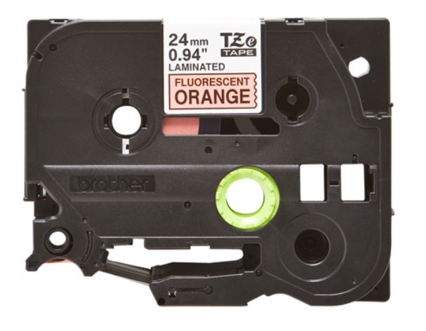 9MM BLACK ON RED TAPE