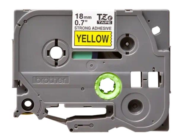 24MM BLACK ON FLUO. YELLOW