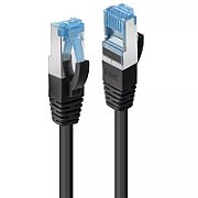 Cablu Lindy 1m Cat.6A S/FTP LSZH Network Cable, Black RJ45, M/M, 500MHz, Copper  Technical details  Connectors  Connector A: RJ45 Male Connector B: RJ45 Male Housing Material: Polycarbonate Connector Plating: Nickel Pin Construction: Brass Pin Plating: Gold plated Dimensions (approx.) WxDxH