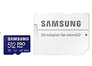 SAMSUNG PRO Endurance microSD Class10 64GB incl adapter R100/W30 up to 35040 hours