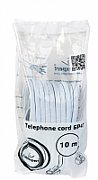 Gembird CABLU TELEFONIC GEMBIRD 6P4C, 10m, Alb,  TC6P4C-10M  (include TV 0.06 lei)x