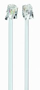 Gembird CABLU TELEFONIC GEMBIRD 6P4C, 10m, Alb,  TC6P4C-10M  (include TV 0.06 lei)x