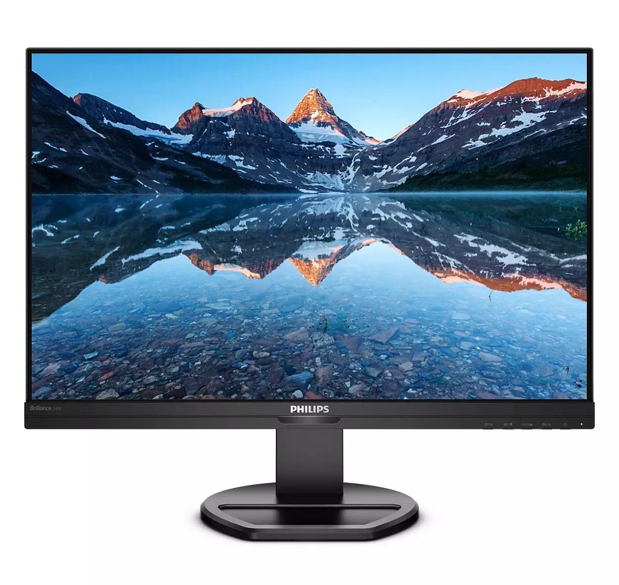 Monitor 24.1 inch WLED Philips 240B9 1920 x 1200 pixeli, 75 Hz, 4 ms, Negru