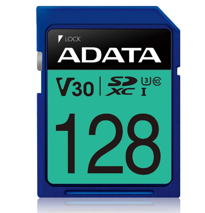 ADATA ASDX128GUI3V30S-R ADATA Premier Pro SDXC UHS-I U3 128GB 100/80 MB/s