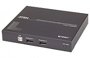 USB DisplayPort Aten Dual View HDBaseTTM 2.0 KVM Extender (4K@100m for Single View)  CE924-AT-G  (include timbru verde 1.5 lei)