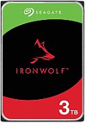 HDD NAS SEAGATE IronWolf 3TB CMR (3.5 , 256MB, 5400RPM, RV Sensors, SATA 6Gbps, Rescue Data Recovery Services 3 ani, TBW: 180TB)