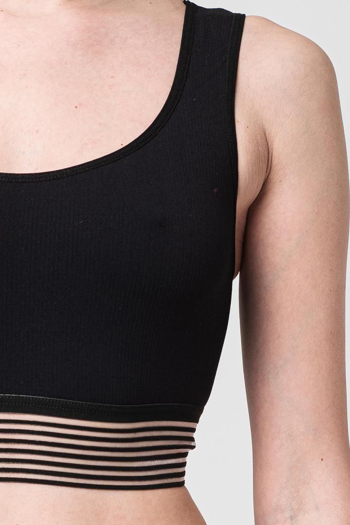 BUSTIERA PEGAS BLACK-S