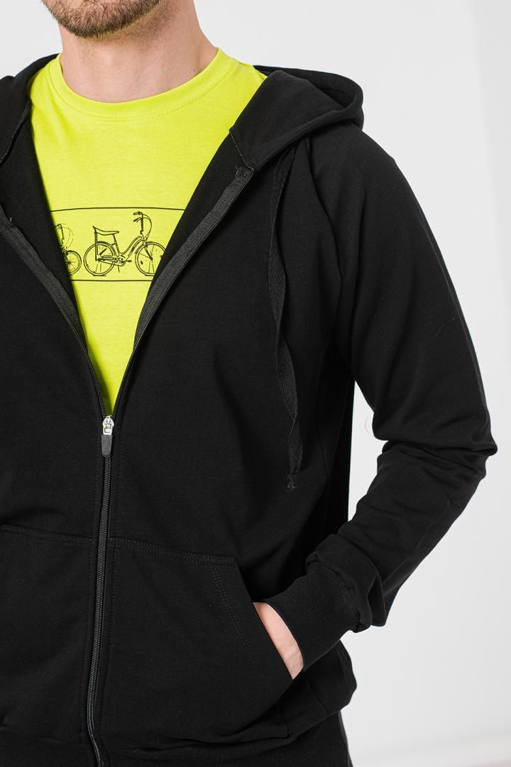 HANORAC COTON CASUAL BARBATI BLACK-M