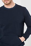 BLUZA COTON CASUAL BARBATI NAVY-S