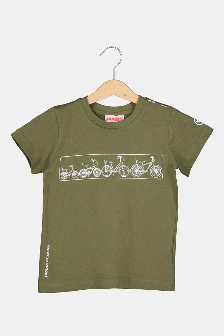 TRICOU  MULTIBIKE PEGAS COPII  KHAKI-12
