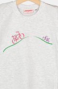 TRICOU CASUAL BICICLETE FAMILIE COPII LIGHT GREY-XXL
