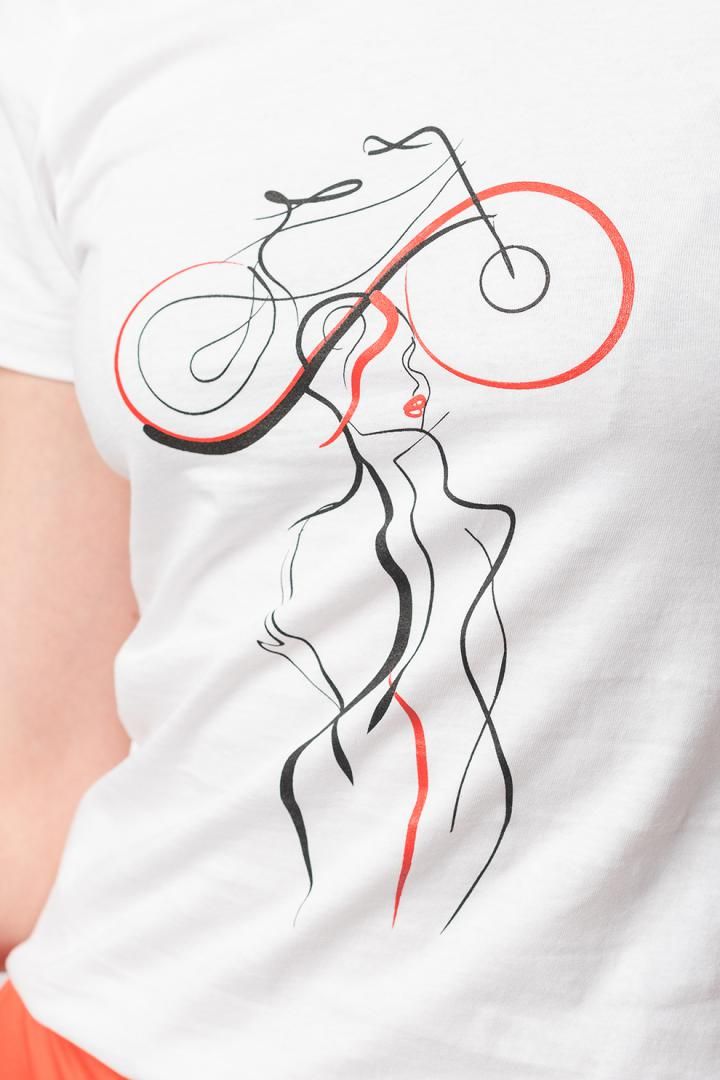 TSHIRT CASUAL F DOAMNA CU... WHITE-M